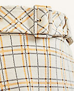 Checked Belted Full Skirt  carousel Product Image 4