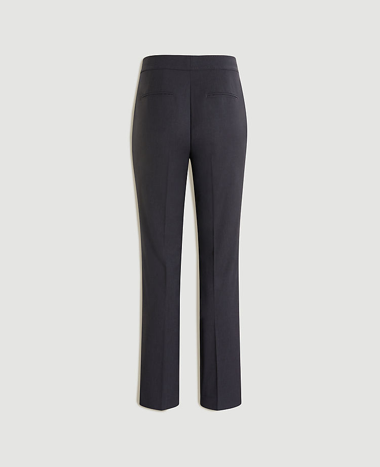 The Petite Straight Pant in Tropical Wool - Classic Fit