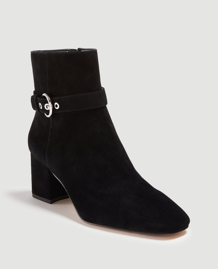 ann taylor suede boots