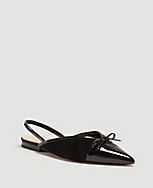 Vanna Suede Slingback Flats carousel Product Image 1