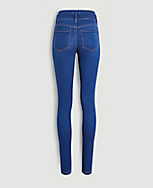 Sculpting Pocket High Rise Skinny Jeans in Classic Mid Wash carousel Product Image 3