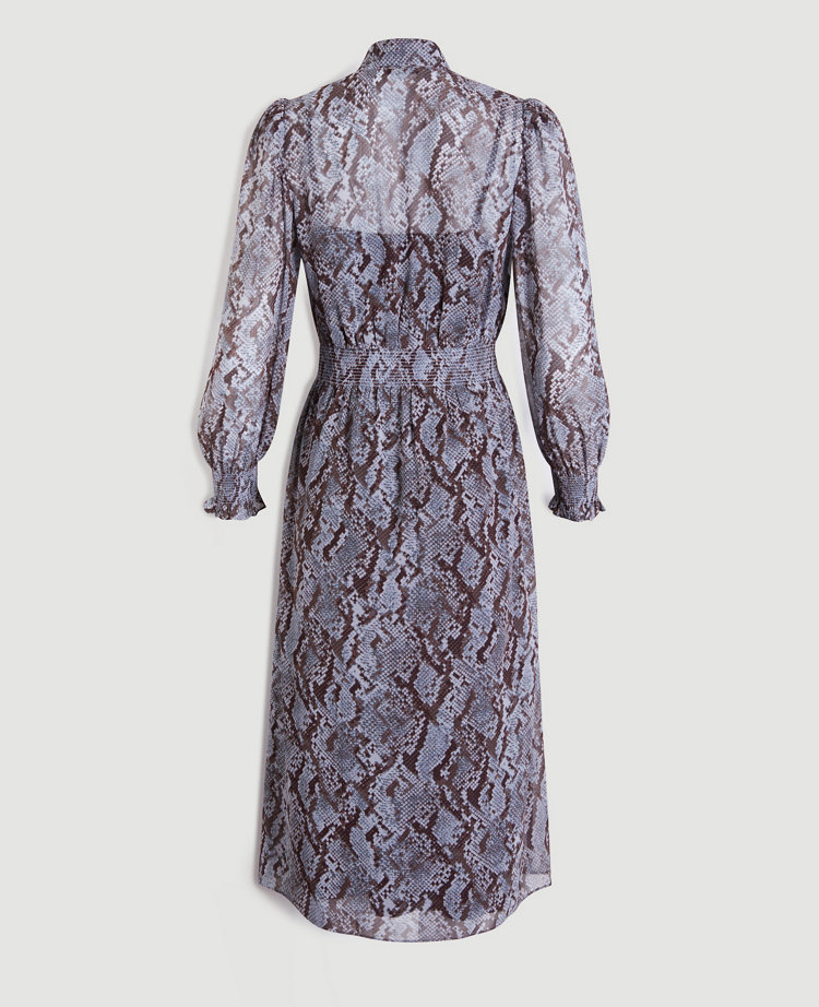 petite snake print flares