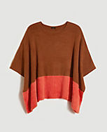 Cozy Striped Poncho carousel Product Image 2