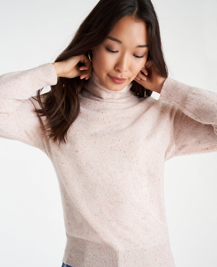 cashmere turtleneck sweater
