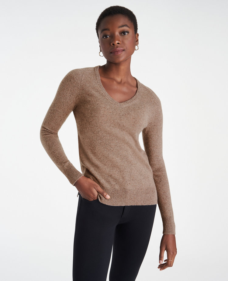 ann taylor v neck sweater