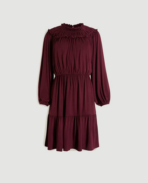 ann taylor purple dress