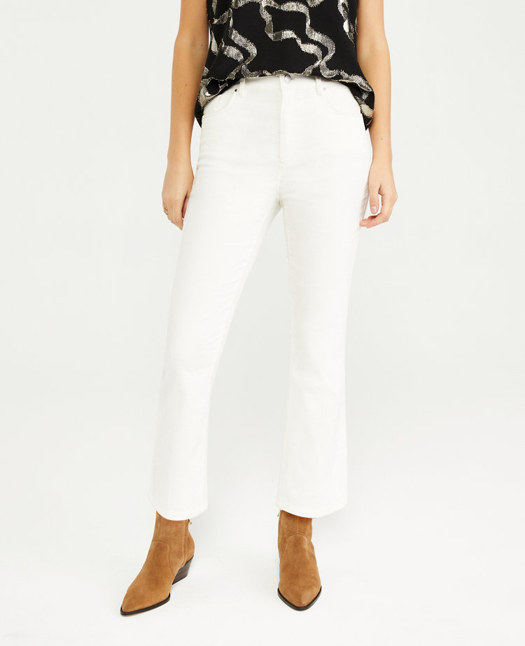 ann taylor cropped jeans