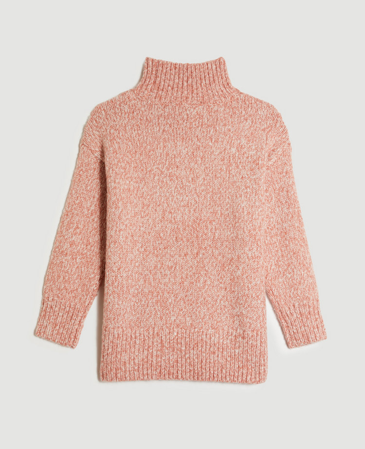 turtleneck tunic sweater