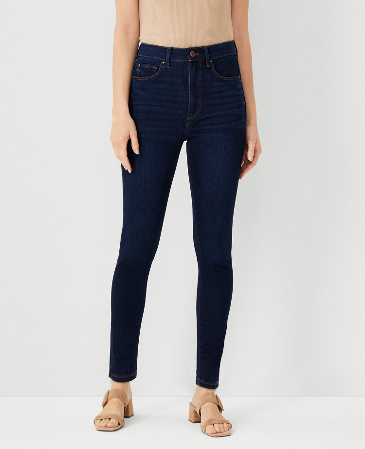 Curvy Sculpting Pocket Highest Rise Skinny Jeans in Classic Dark Indigo ...