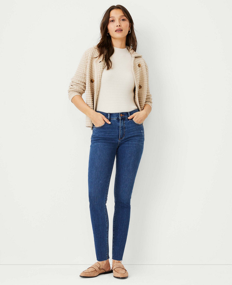 I.N.C. International Concepts Mid-Rise Petite Tummy-Control Skinny