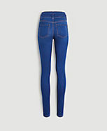 Curvy Sculpting Pocket High Rise Skinny Jeans in Classic Mid Wash carousel Product Image 3