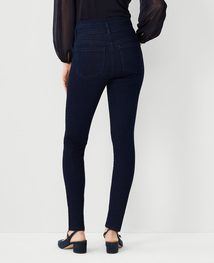 GAP Women's High Rise Skinny Fit Denim Jeans, Dark Indigo, 24 Regular :  : Clothing, Shoes & Accessories