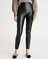 The Side Zip Faux Leather Legging carousel Product Image 1