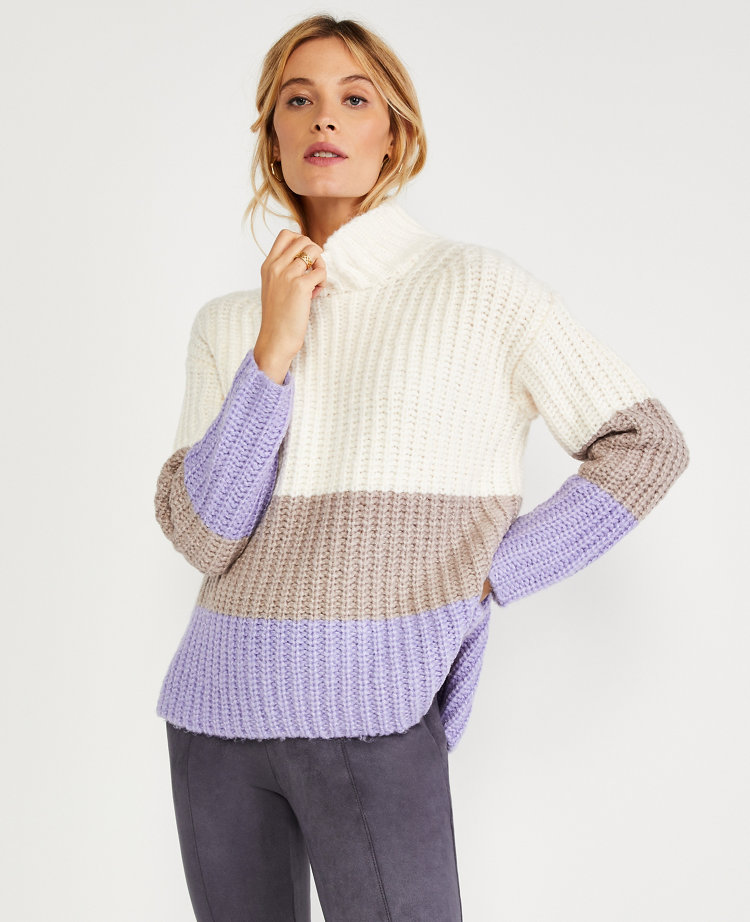 Marled Turtleneck Sweater