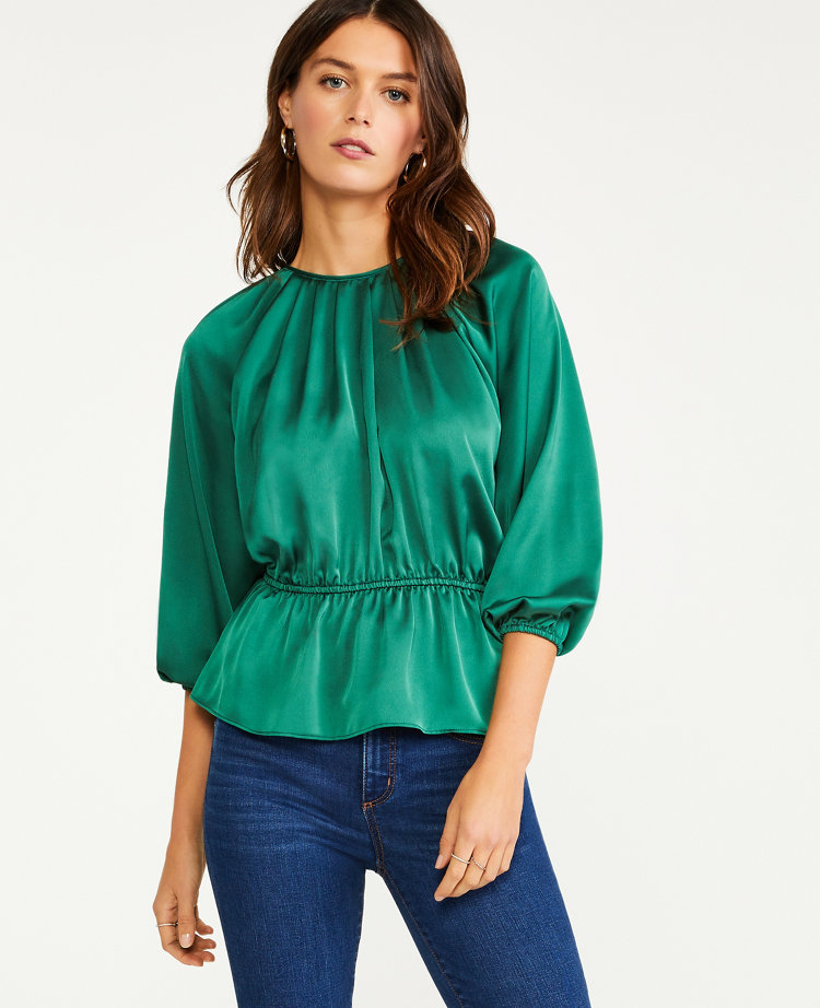 Cinched Waist Blouse