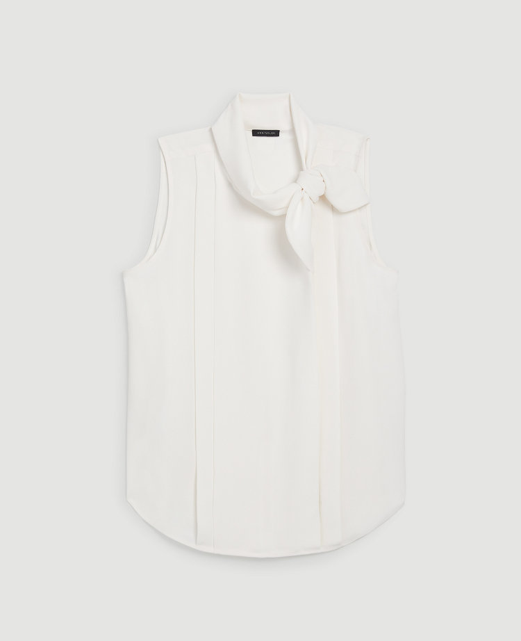 Asymmetric Tie Neck Shell