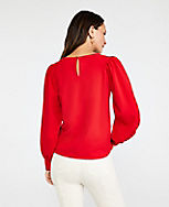Cinched Shoulder Top carousel Product Image 2