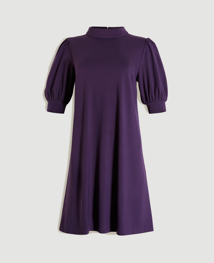 ann taylor purple dress