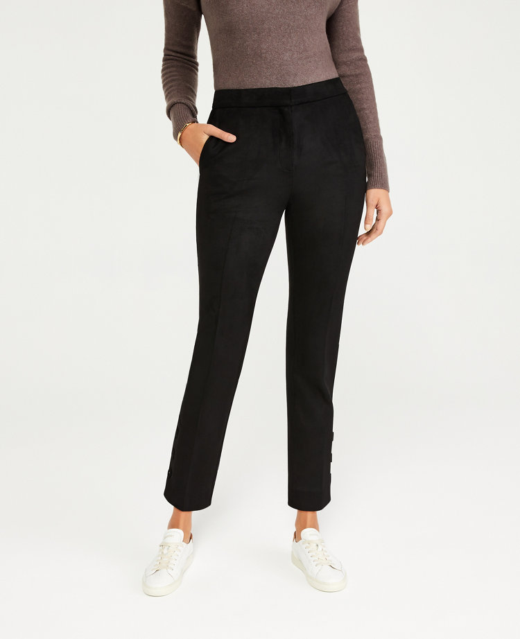 high rise ankle pants