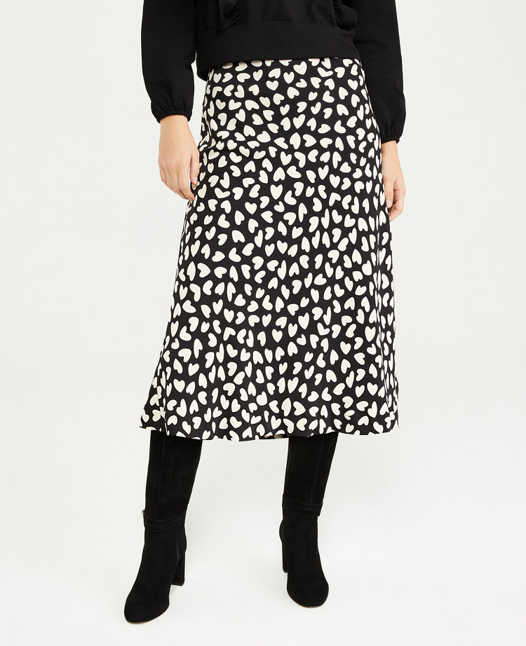 ann taylor midi skirt