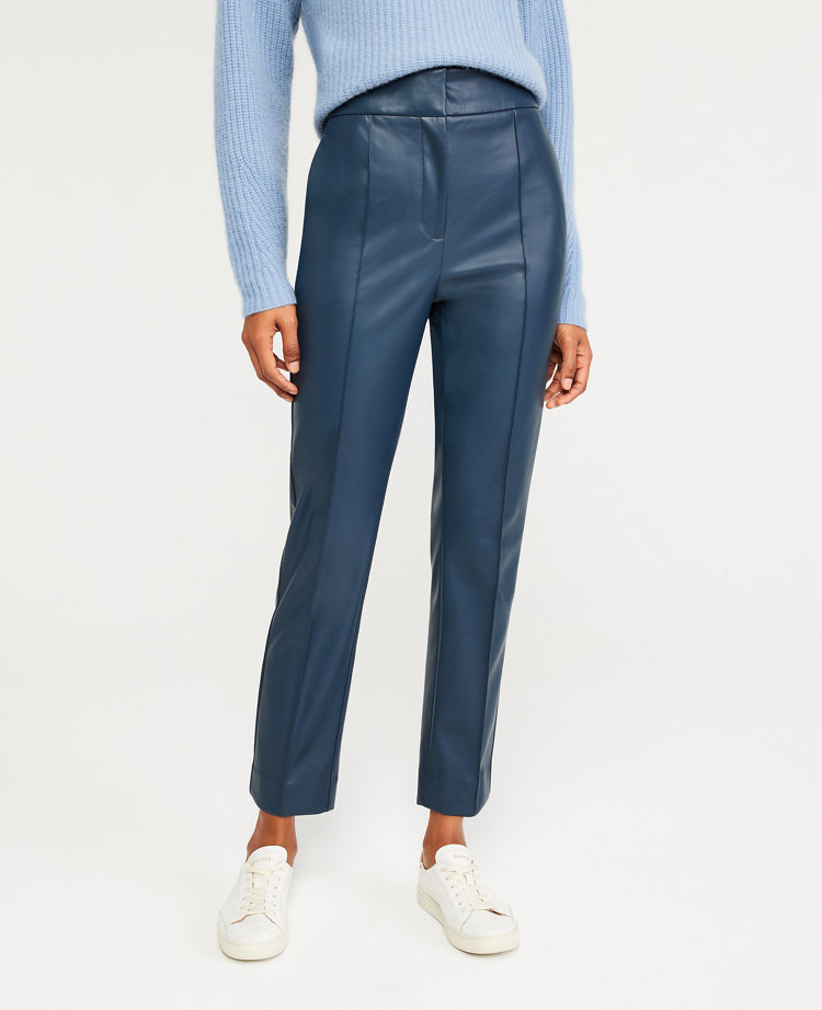 ann taylor leather pants