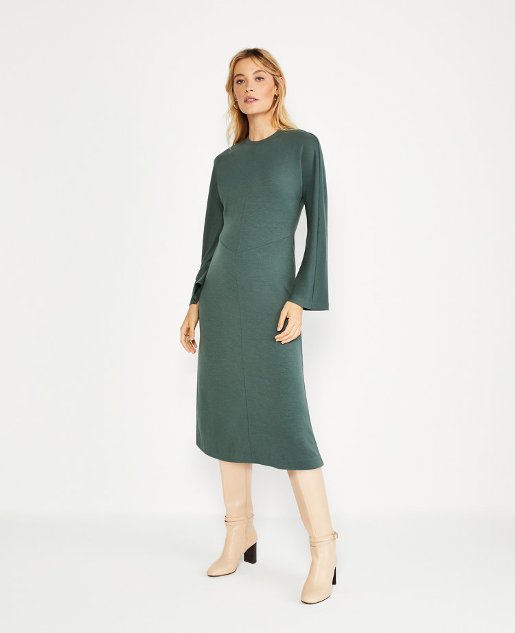 ann taylor mid length dresses