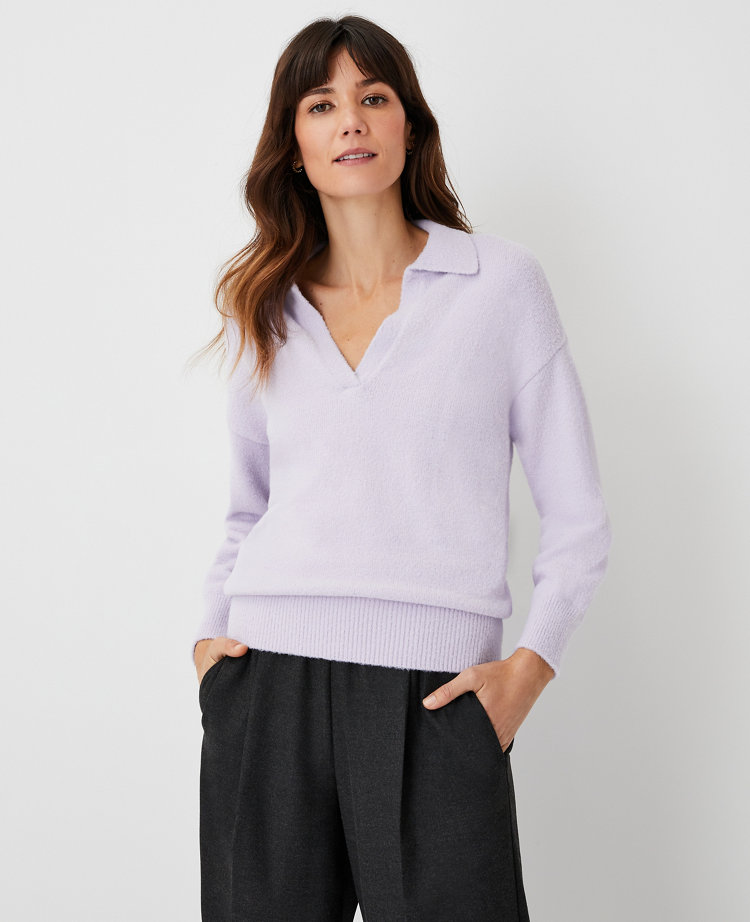 Collared VNeck Sweater