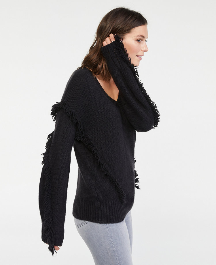 ann taylor v neck sweater