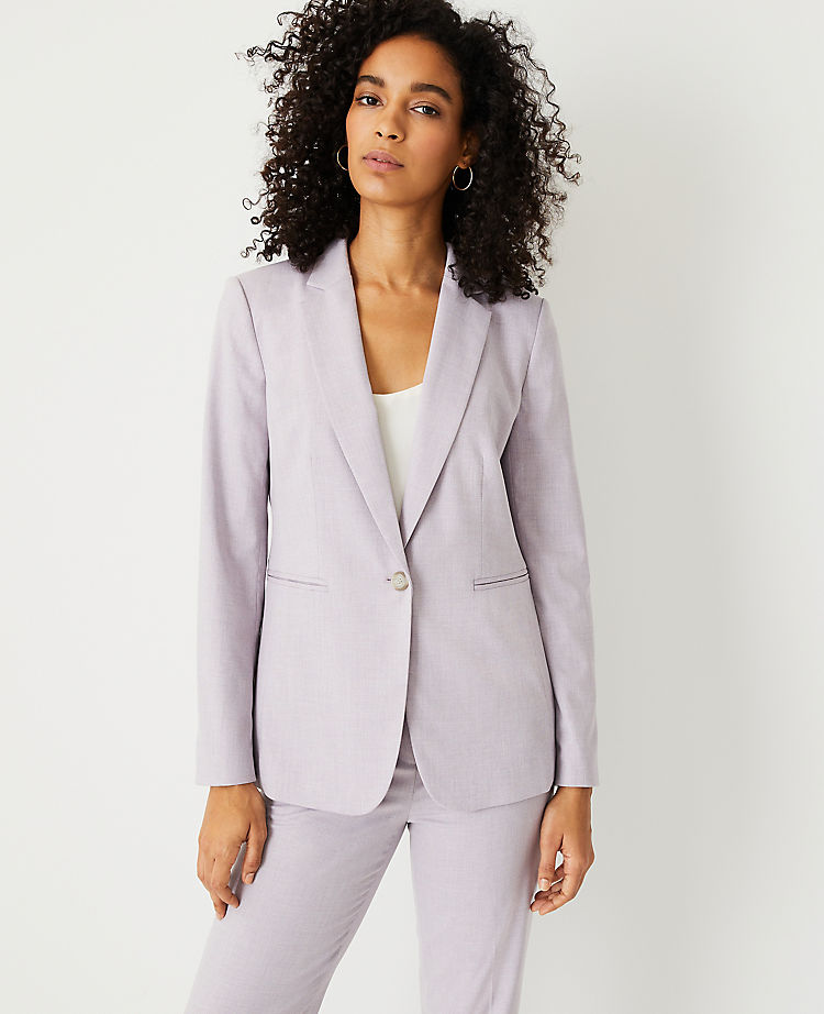 The Notched One-Button Blazer