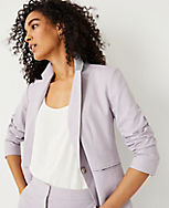 The Notched One-Button Blazer carousel Product Image 3