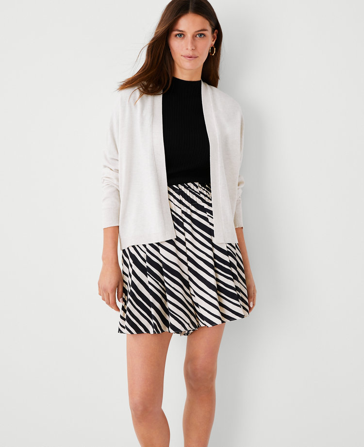 Ann Taylor Relaxed Open Cardigan