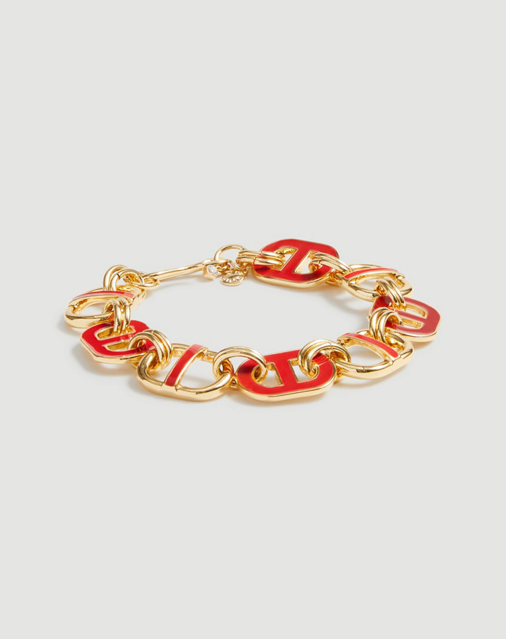 Enamel Link Bracelet