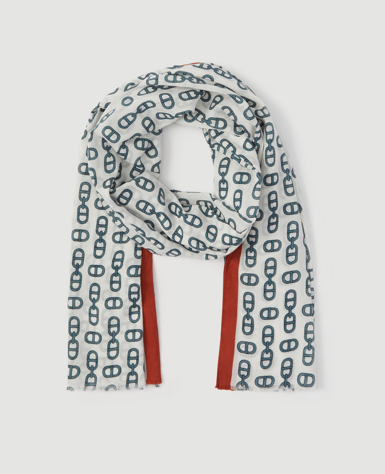 h&m chain link scarf