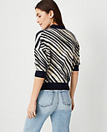 Zebra Stripe Sweater carousel Product Image 2