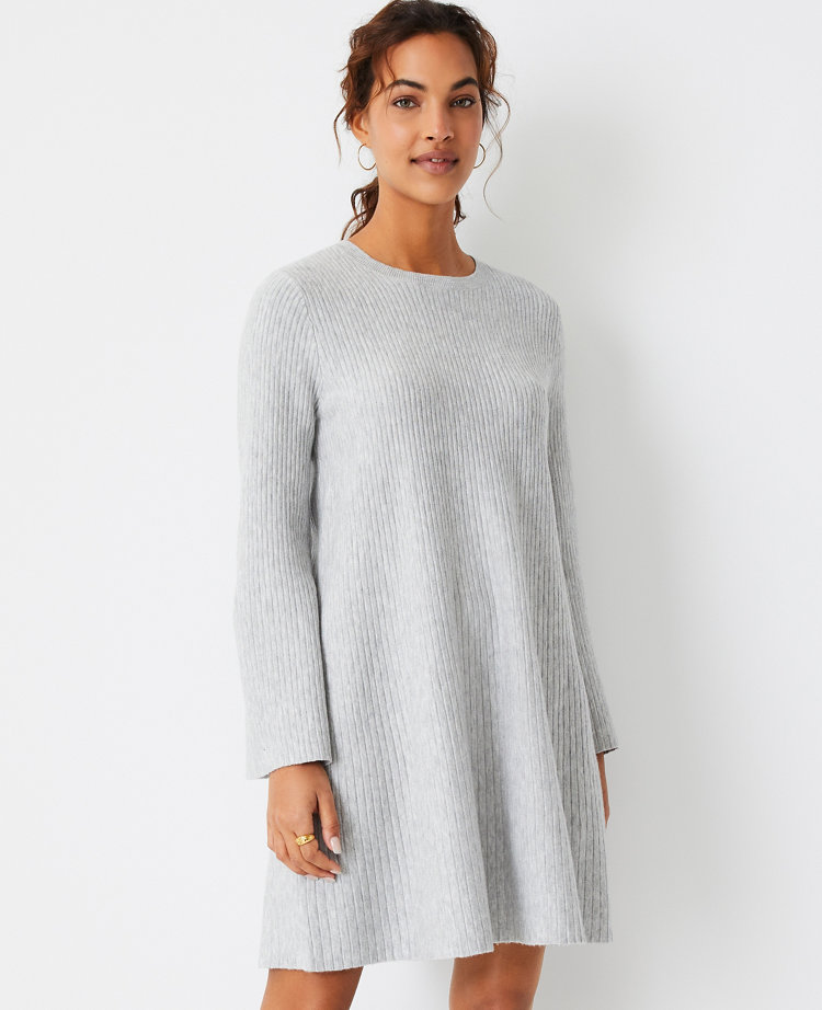 Ribbed Sweater Dress