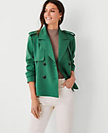Petite Swing Trench Jacket carousel Product Image 1