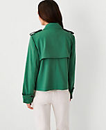 Petite Swing Trench Jacket carousel Product Image 2
