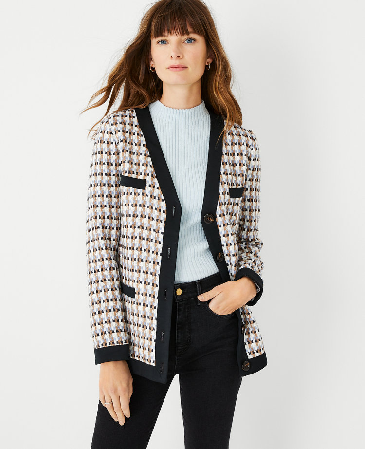 Tweed 2025 cardigan jacket