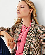 The Hutton Blazer in Check carousel Product Image 3