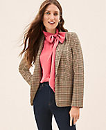 The Hutton Blazer in Check carousel Product Image 4