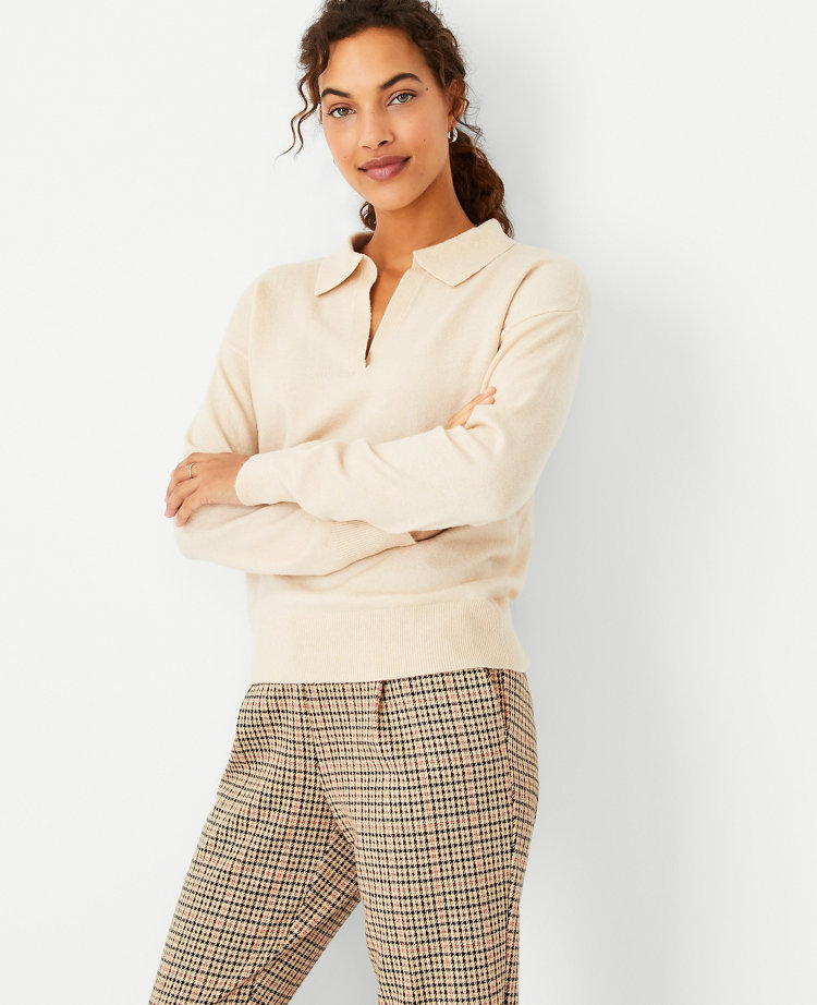 Collared VNeck Sweater