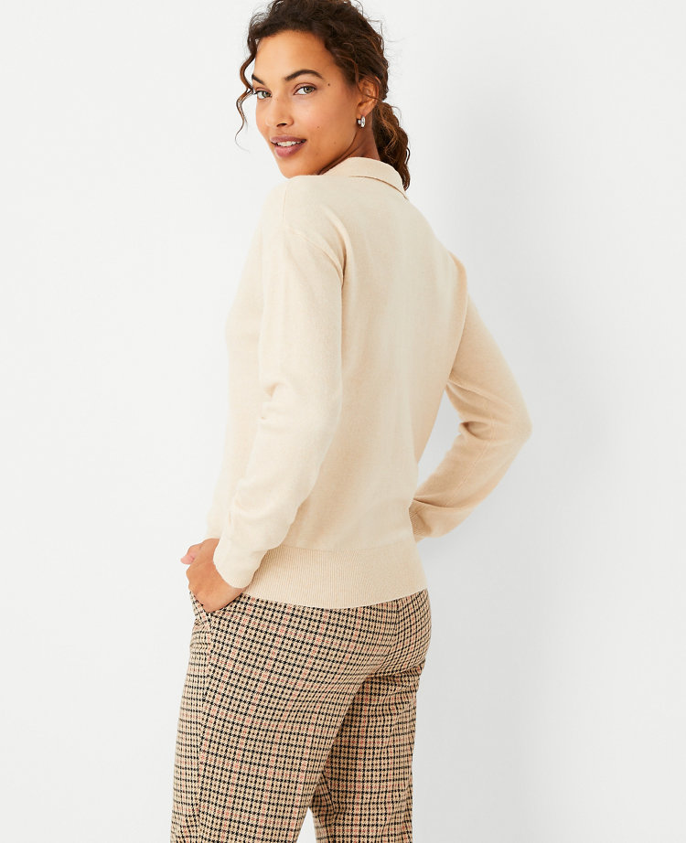 Collared VNeck Sweater