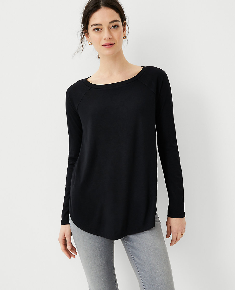 Boatneck Tunic Top