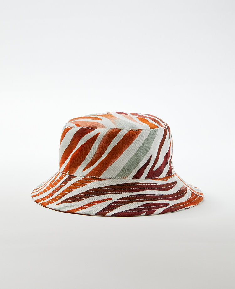 Zebra Stripe Bucket Hat