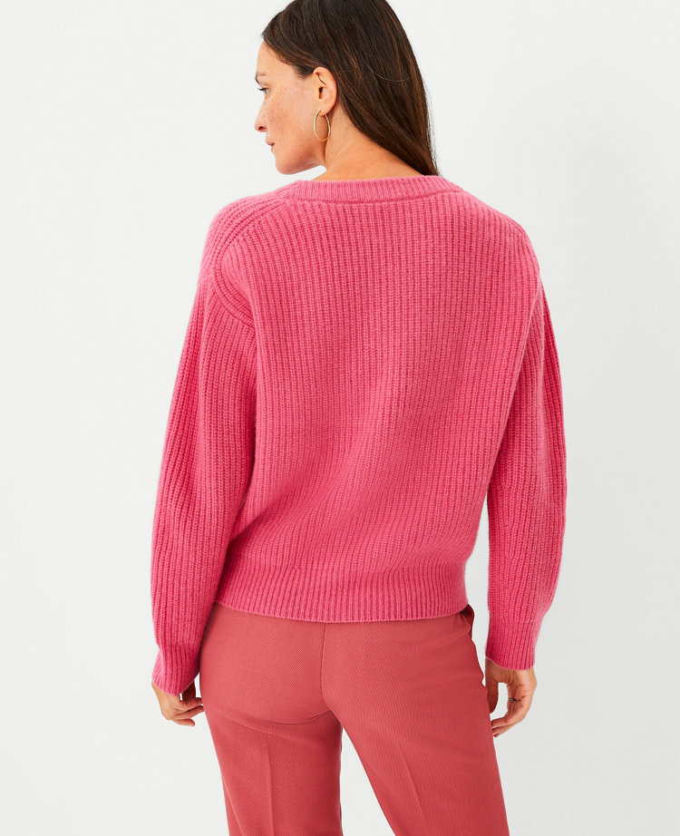 Cashmere Braided Sweater main image 0