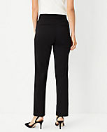 The Pintucked Straight Leg Pant in Double Knit carousel Product Image 2