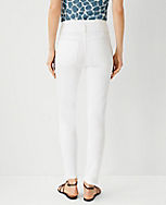 Sculpting Pocket High Rise Skinny Jeans in White carousel Product Image 2