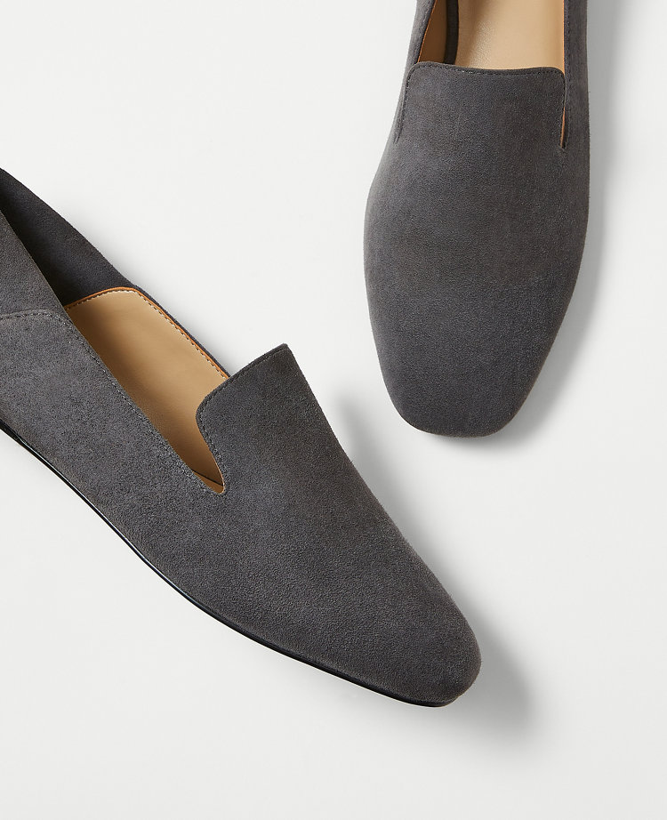 Step Back Suede Smoking Slippers