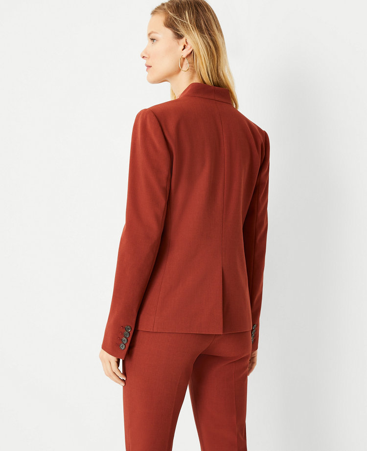 The Petite Cutaway Blazer in Bi-Stretch