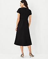 The Tall Midi Flare Dress in Double Knit carousel Product Image 2